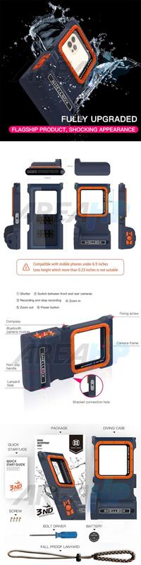 Gambar Shellbox Gen 3 Waterproof Case Casing 15M Oppo Reno10, Pro, Pro+ dari AreaHP77 undefined 2 Tokopedia