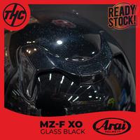 Gambar ARAI MZF XO BLACK GLOSSY HALF FACE ORIGINAL PREMIUM HELMET dari THC Helmets undefined 5 Tokopedia