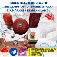Gambar GKS Sirine Alarm Kebakaran Istirahat 6 Inch Bell Kantor Pabrik Sekolahan - Lamp dari GadingKencanaSelaras undefined 1 Tokopedia