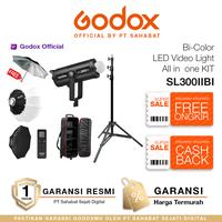 Gambar Godox SL300IIBi LED Video Light Bi-Color - PAKET 4, TAS CB04 KOPER  dari Pro Foto Video by PT Sahabat undefined 1 Tokopedia