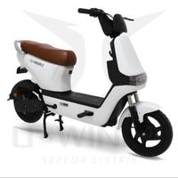 Gambar Sepeda Listrik Uwinfly D8S Pengganti DF8 Selis Uwinfly D8S New - White dari Bogor Solution Electronic undefined 3 Tokopedia