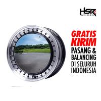 Gambar Velg Mobil Ring 14 HSR MIRROR REW024 R14X55 H8X100-114,3 ET35 BML dari HSR Wheel undefined 1 Tokopedia