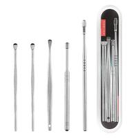 Gambar Korek Kuping Set 5 in 1 Stainless - Alat Pembersih Telinga stainless dari LioCell_NEW undefined 4 Tokopedia