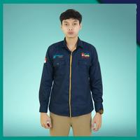 Gambar Kemeja Kerja Bordir Seragam Pria Pns Baju Kerja Atasan Pdh Seragam dari anvfashionseragamku undefined 1 Tokopedia