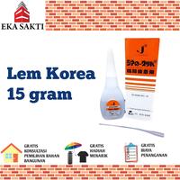 Gambar Lem Korea serbaguna/ Lem G serbaguna 15 gram dari Toko Bahan Bangunan Eka Sakti undefined 1 Tokopedia