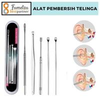 Gambar Korek Kuping Set 5 in 1 Stainless - Alat Pembersih Telinga stainless dari LioCell_NEW undefined 2 Tokopedia
