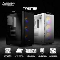 Gambar CASING PARADOX GAMING TWISTER - ATX Tempered Glass (Free 3x RGB Fan) dari Techno Computer Bali undefined 2 Tokopedia