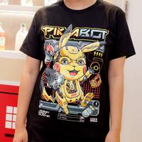 Gambar BAJU KAOS UNISEX PRIA & WANITA UNION STATE T-SHIRT PIKABOT - Hitam, S dari UnionState undefined 1 Tokopedia
