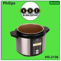 Gambar Philips HD2136 Electric Pressure Cooker 5L Presto Listrik HD2136/65 - HD-2136 dari Nia Home Electronic&#39;s undefined 2 Tokopedia