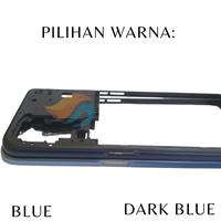 Gambar BEZEL FRAME TULANG TENGAH OPPO REALME 7 BLUE DARK BLUE - Biru dari MILE SPAREPART undefined 4 Tokopedia