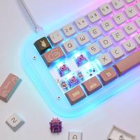 Gambar Epomaker Mini Cat 64 Keycap + Switch Mechanical Keyboard - GatronProYellow dari Hello El Official undefined 2 Tokopedia