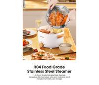 Gambar SAMONO Panci Listrik 4 Liter Kukusan Stainless Serbaguna SW-DG01s dari MiFun Living undefined 4 Tokopedia