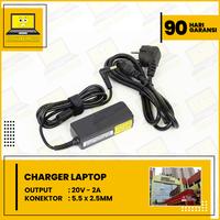 Gambar CHARGER LENOVO 20v-2a ORIGINAL IdeaPad S10,S10e,S10-2,S10-3,S10-3 dari Elfathan Computer undefined 1 Tokopedia