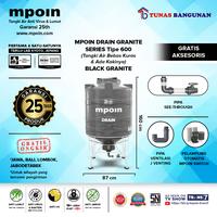 Gambar Toren Tangki Air MPoin DRAIN 400/600/800/1200 Liter BLACK GRANITE - 1200 dari tunas.bangunan undefined 1 Tokopedia