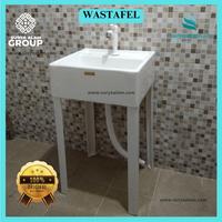Gambar Bak Cuci Piring / Cuci Tangan Wastafel PVC Plastik INNOPLAS + Kaki - KAKI dari Surya Alam Material undefined 1 Tokopedia