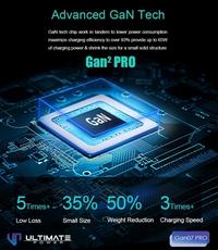 Gambar Charger PPS 65W Fast Charging iPhone 15 Pro Max 15 plus Gan07 PRO - Hitam dari Ultimate Power Official undefined 5 Tokopedia