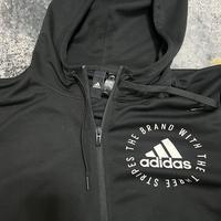 Gambar jaket hoodie pria Adidas original size s Like new dari Mika Mika TV undefined 2 Tokopedia