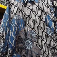Gambar NIRWANA Kemeja Batik Pria Lapis Furing - Dusty Pink, XXL dari Batik Lexus undefined 2 Tokopedia