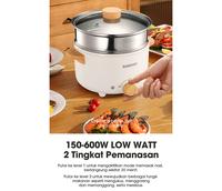 Gambar SAMONO Panci Listrik 4 Liter Kukusan Stainless Serbaguna SW-DG01s dari MiFun Living undefined 3 Tokopedia