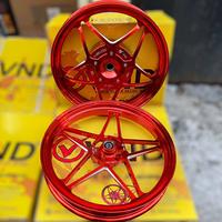Gambar VELG VND V SPEED VSPEED GEN 2 ORIGINAL STYLO BEAT SCOOPY MIO SPORTY XRIDE M3 VARIO 125 150 160 BLACK ORANGE UNGU PINK BLUE POLISH SILVER CROOM Mdl KING VSPEED X1R X1 R X 1R P5 ORIGINAL not 811 522 galaxy daytona mode ak55 p10 p 10 1 premium rcb delkevic - Orange, BEAT SCOOPY dari serbadotcom undefined 5 Tokopedia