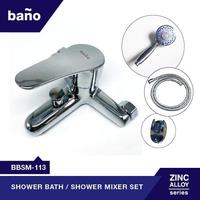 Gambar Kran Panas Dingin MIXER + Hand Shower Mandi BANO BBSM-113 dari L10sanitary undefined 1 Tokopedia