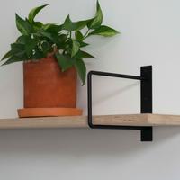 Gambar rak dinding minimalis, rak dinding serbaguna size :120cm x30cm-natural - Putih, 30x80x2cm dari Ayu furniture1 undefined 5 Tokopedia