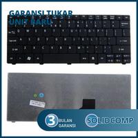 Gambar Keyboard ACER Aspire One 521h, 522h, 532h, 533h, D255, D260, Happy, Happy 2 BLACK dari Solidcomp undefined 1 Tokopedia