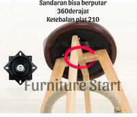 Gambar kursi cafe kursi bar kursi minibar kursi barstool kursi kayu Furniture - Hitam dari FURNITURESTART undefined 4 Tokopedia