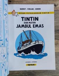 Gambar Komik Eropa Kisah Petualangan Tintin dan Misteri Jambul Emas dari Bartram Olshop undefined 2 Tokopedia