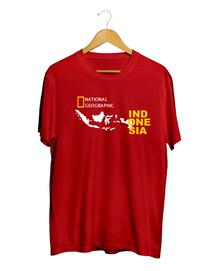 Gambar kaos national geographic peta indonesia / baju natgeo peta indonesia - Putih, S dari Gerai Kaos Custom undefined 3 Tokopedia
