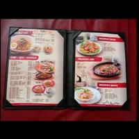 Gambar buku menu cafe A4 dalem pke sudut dari Cover.Menu.Bandung undefined 1 Tokopedia