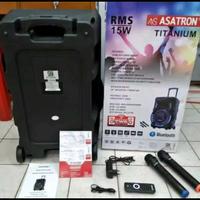 Gambar SPEAKER PORTABLE MEETING ASATRON HT 8873 TITANIUM 15 INCH HT8873 MIC dari SuperElektronikind undefined 2 Tokopedia