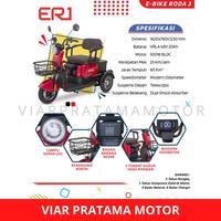 Gambar Sepeda Listrik - Viar ER1 - Abu-abu dari Viar Pratama Motor undefined 2 Tokopedia