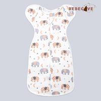 Gambar Bedong Instant bayi / Sleepsack baby / Swaddle newborn / Sleeping Bag - Dino dari Bebecave undefined 4 Tokopedia