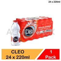 Gambar Cleo Air Mineral Botol Mini 220ml x 24 botol dari Alfa Snack_NEW undefined 1 Tokopedia