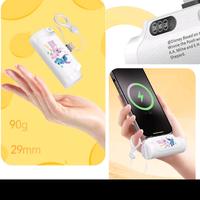 Gambar disney theme mini power bank 5000 Mah pocket capsule powerbank dari Olive Tree Indonesia undefined 2 Tokopedia