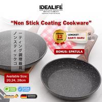 Gambar IDEALIFE - Frypan Cookware - Panci Penggorengan (28cm) - IL-28FP dari IDEALIFE ONLINE STORE undefined 1 Tokopedia