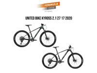 Gambar SEPEDA GUNUNG UNITED BIKE KYROSS 2.1 27,5 UKURAN MEDIUM - GREY BLACK dari Bintaro Bicycle and Toys undefined 1 Tokopedia