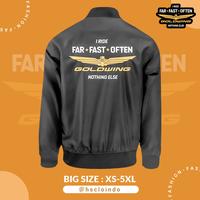 Gambar Jaket Bomber Goldwing Honda Classic Vintage Motorcycle Big Size XS-5XL - XS dari HENDRO SURYA undefined 3 Tokopedia