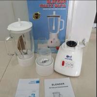 Gambar Blender QQ National GMM 18 1 Liter 2 In 1 Gelas Kaca+Dry Meal - National Omega dari Murah Krian undefined 3 Tokopedia