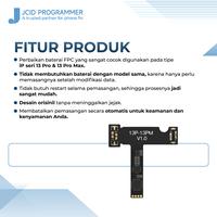 Gambar FLEXIBLE JCID 13P/13PM TAG-ON BATTERY REPAIR FPC ORIGINAL dari JCID Programmer undefined 4 Tokopedia