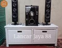 Gambar Lemari Rotan Laci 2 Panjang dari lancar jaya rotan 88 undefined 5 Tokopedia