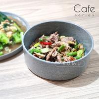 Gambar PRUMU Melamin Cafe Series Peralatan Makan Piring Mangkok Tableware - Mangkok 6 inch, Biru dongker dari Prumu undefined 3 Tokopedia