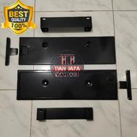 Gambar XPANDER CROSS Tatakan Dudukan Plat Nomor Mobil Pejabat Selip Samping dari TIANAUTO Store undefined 2 Tokopedia