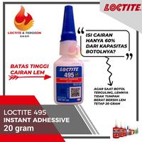 Gambar Lem Instant Super Kuat Loctite 495 20 Gram Lem Khusus Logam Dan dari Tutrianja undefined 4 Tokopedia