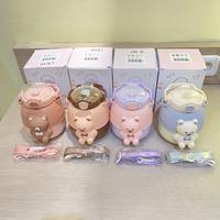 Gambar BoSheng Water Bottle Thermos Botol Minum Anak Stainless CuteBear 900ml - Putih dari d3sshop undefined 1 Tokopedia