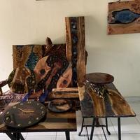 Gambar meja resin kayu dari TokoRifkim undefined 1 Tokopedia
