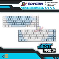 Gambar Digital Alliance DA Meca Air S 65% Wireless Mechanical Gaming Keyboard - WHITE-CERULEAN, RED SWITCH dari Edycom undefined 1 Tokopedia