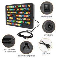 Gambar DIY Kit Mainan Anak Pixel Letter Light Box Display LED Custom USB Port - A5 - Pixel Box dari Surya Bright undefined 5 Tokopedia