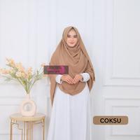 Gambar Pashmina Instan Pet Jumbo Syari Diamon Crepe Premium Jilbab Instan XL - Hitam dari beautycornerjogja undefined 5 Tokopedia